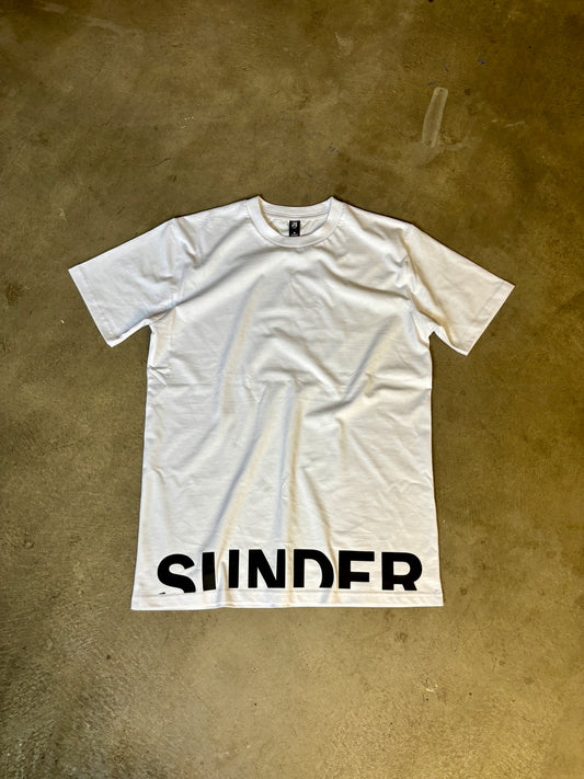 Cut logo tee